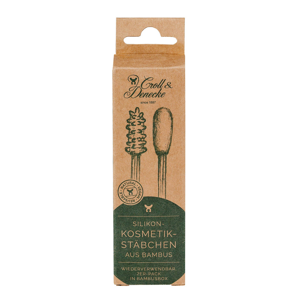 Bâtonnets cosmétiques en silicone en bambou Bien-être Éco