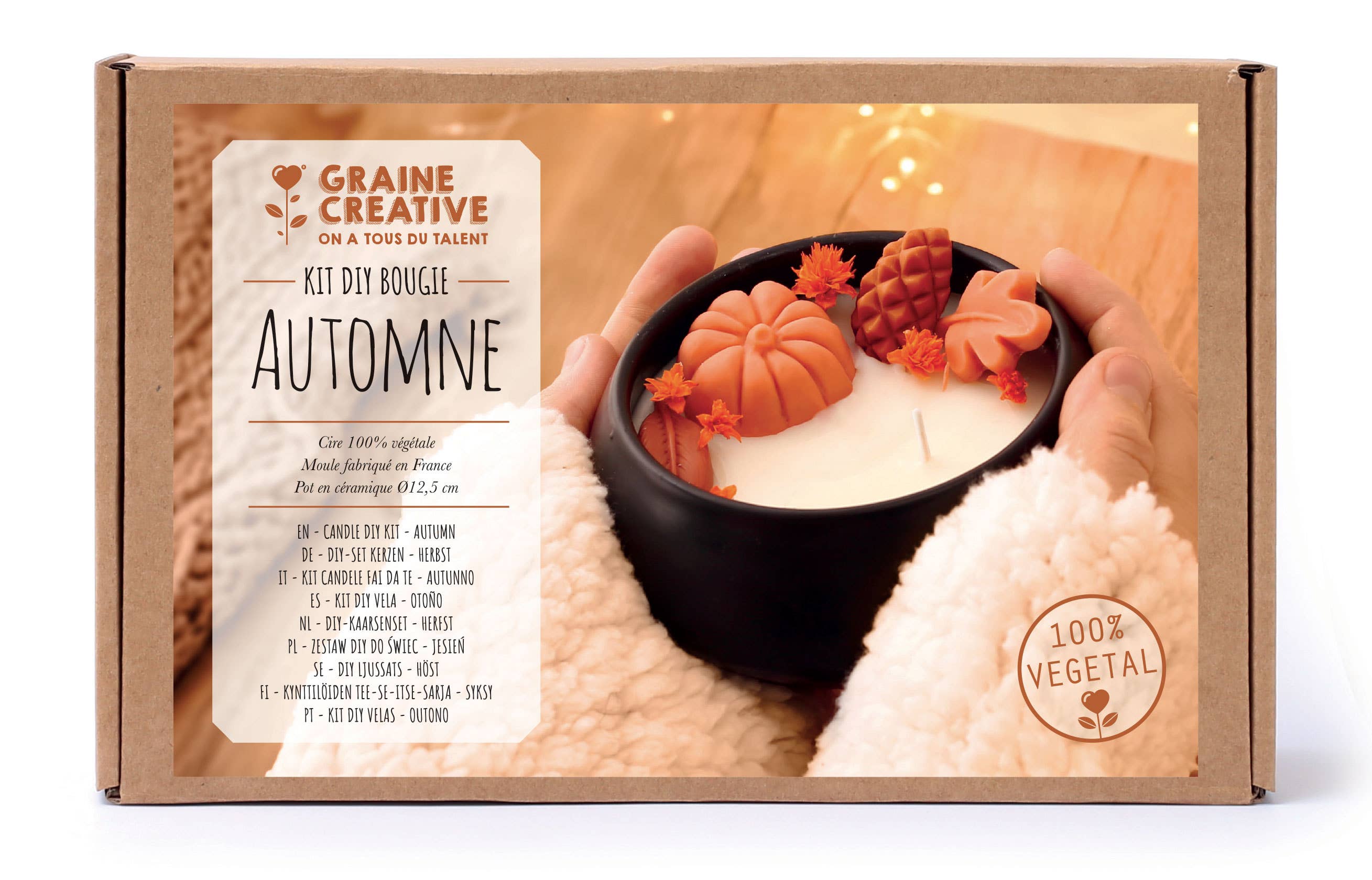 KIT DIY BOUGIE AUTOMNE