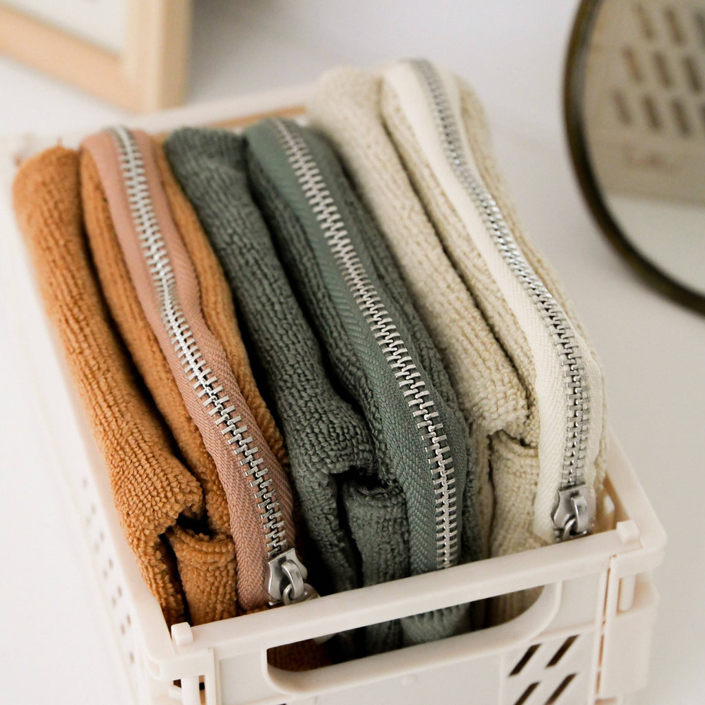 Porte monnaie éponge: Beige