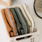 Porte monnaie éponge: Beige