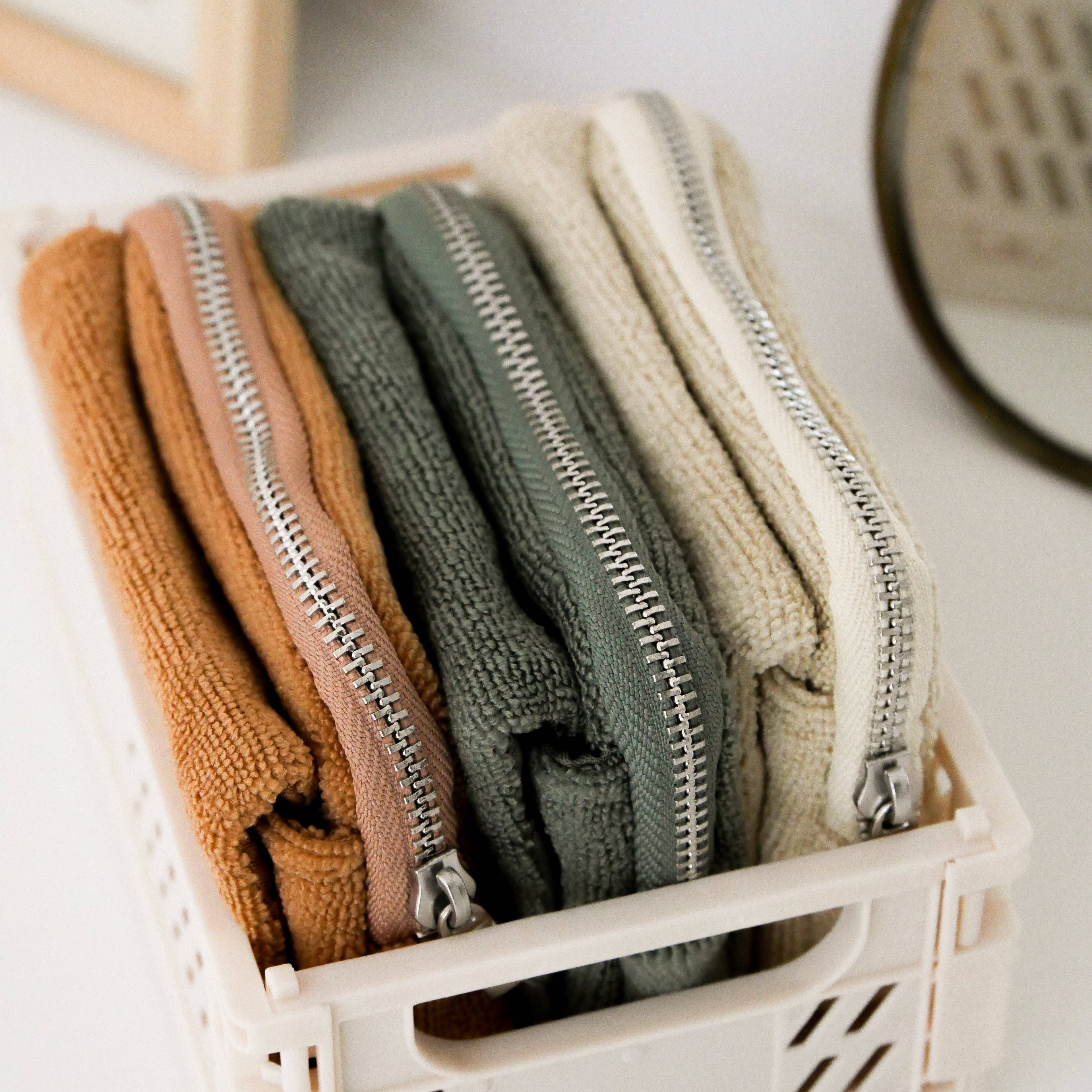 Porte monnaie éponge: Kaki