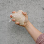 Éponge luffa cadeau plaisir de bain cœur/canard animal éco spa: Canard