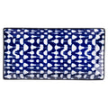 Confusion Plat Rect 24x12CM Bleu B