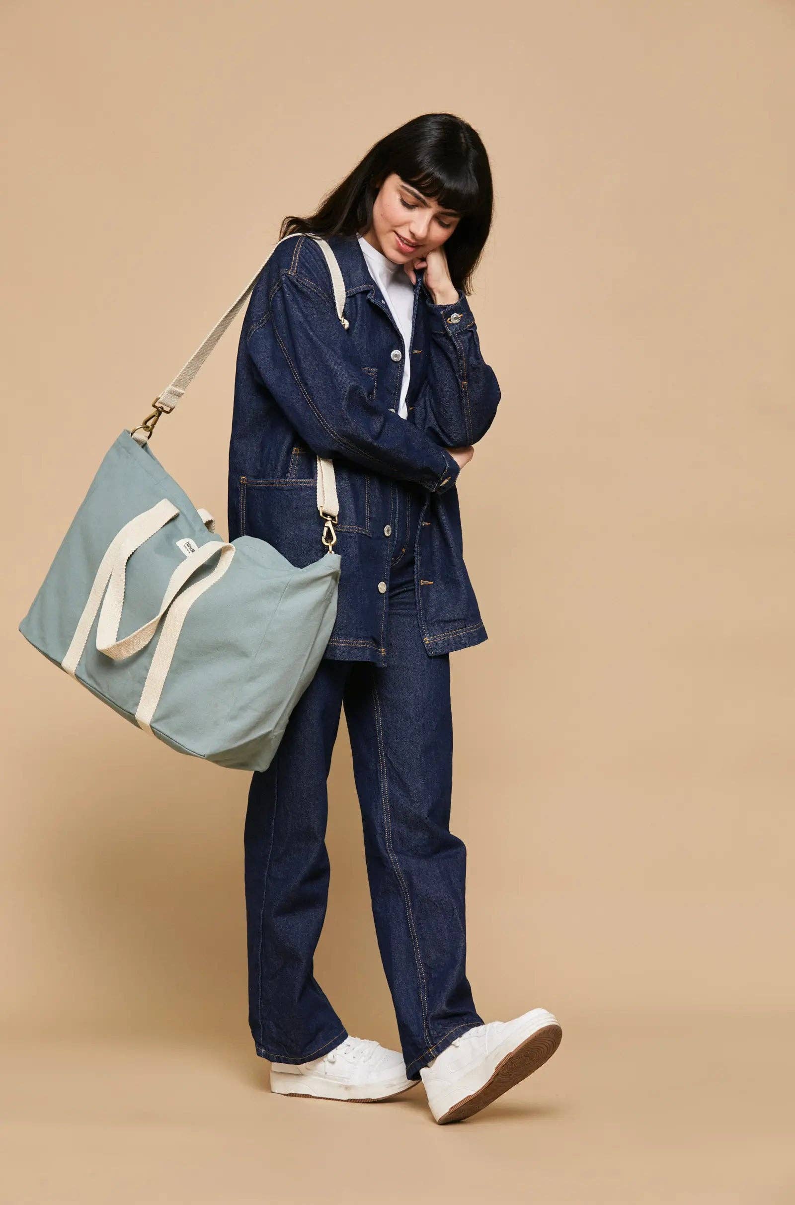 Sac weekend Jean: Cannelle