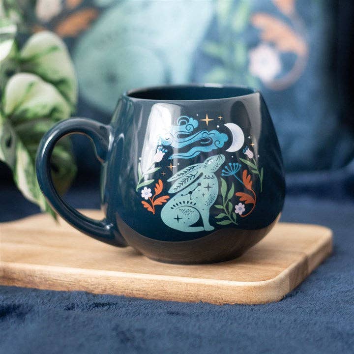 Mug rond Mystical Midnight Hare