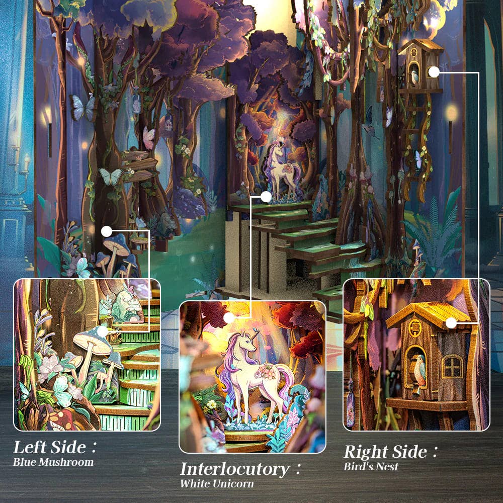 The Grace of The Forest - Book Nook CUTEBEE