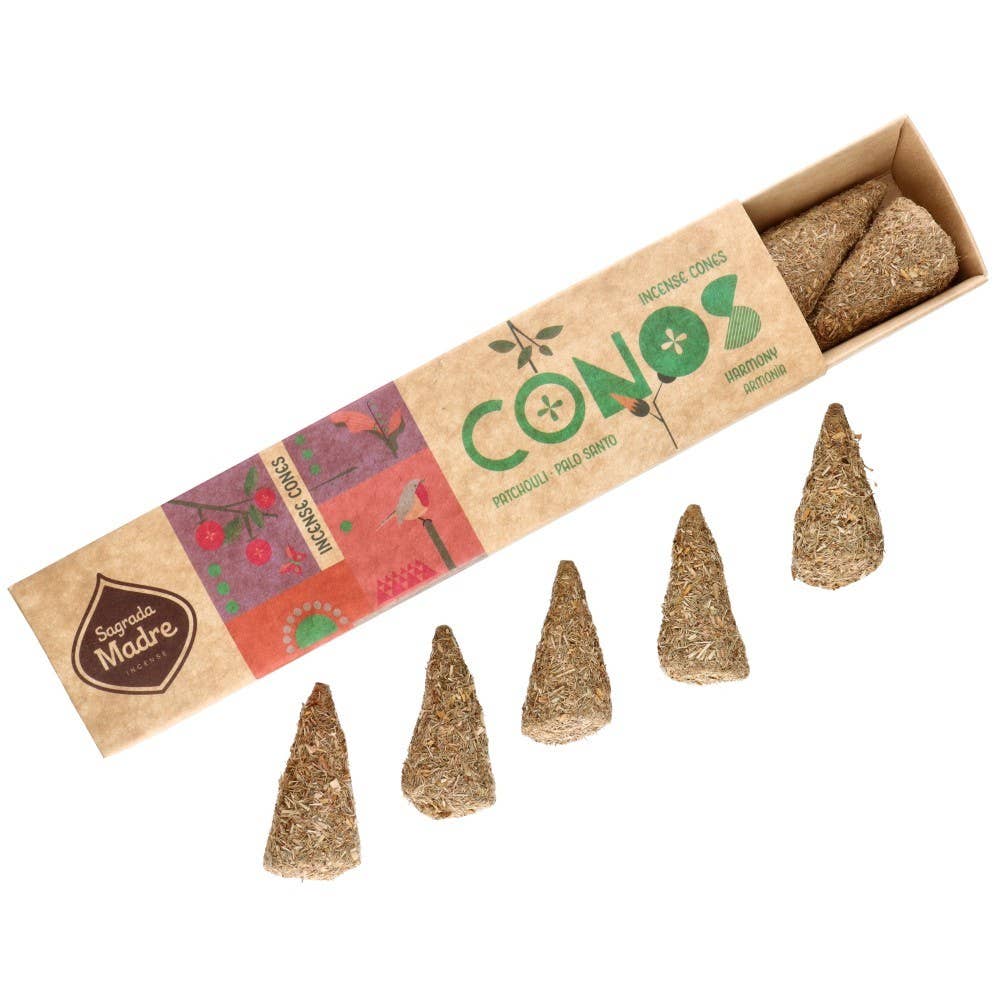Cônes Patchuli et Palo Santo - Sagrada Madre