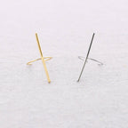 Bague Acier Bâton: Or