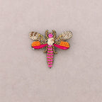 Broche à sequins en forme de libellule: Mûrier