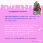 Beurre corporel fouetté/Chantilly de karité 50ml: Strawberry shake