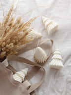 Bougie de Noël en cire de soja, sapin de Noël: Français / Sans boîte