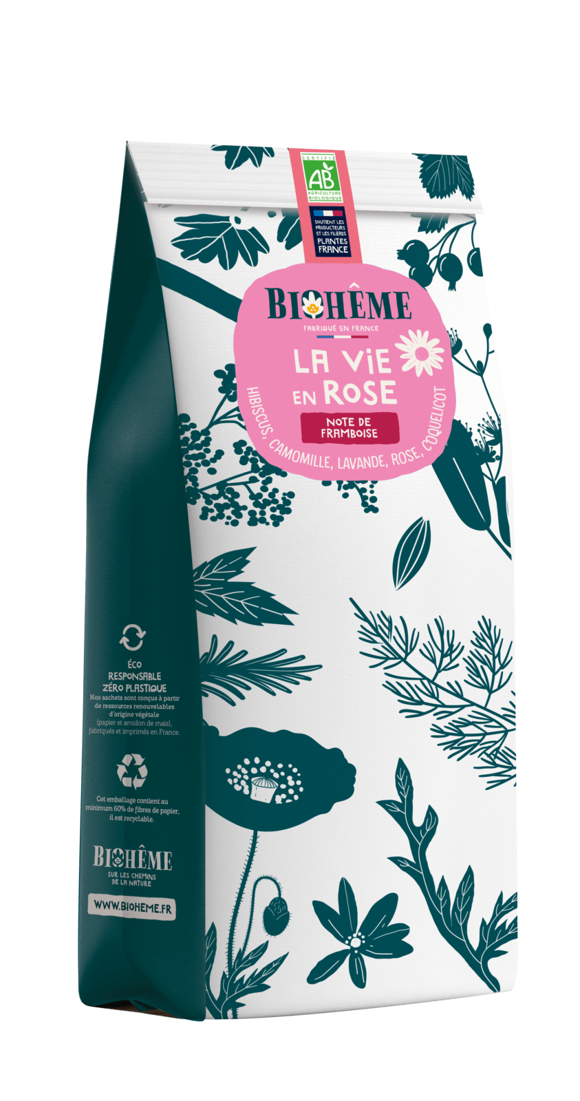 Infusion La Vie En Rose - Vrac Sachet