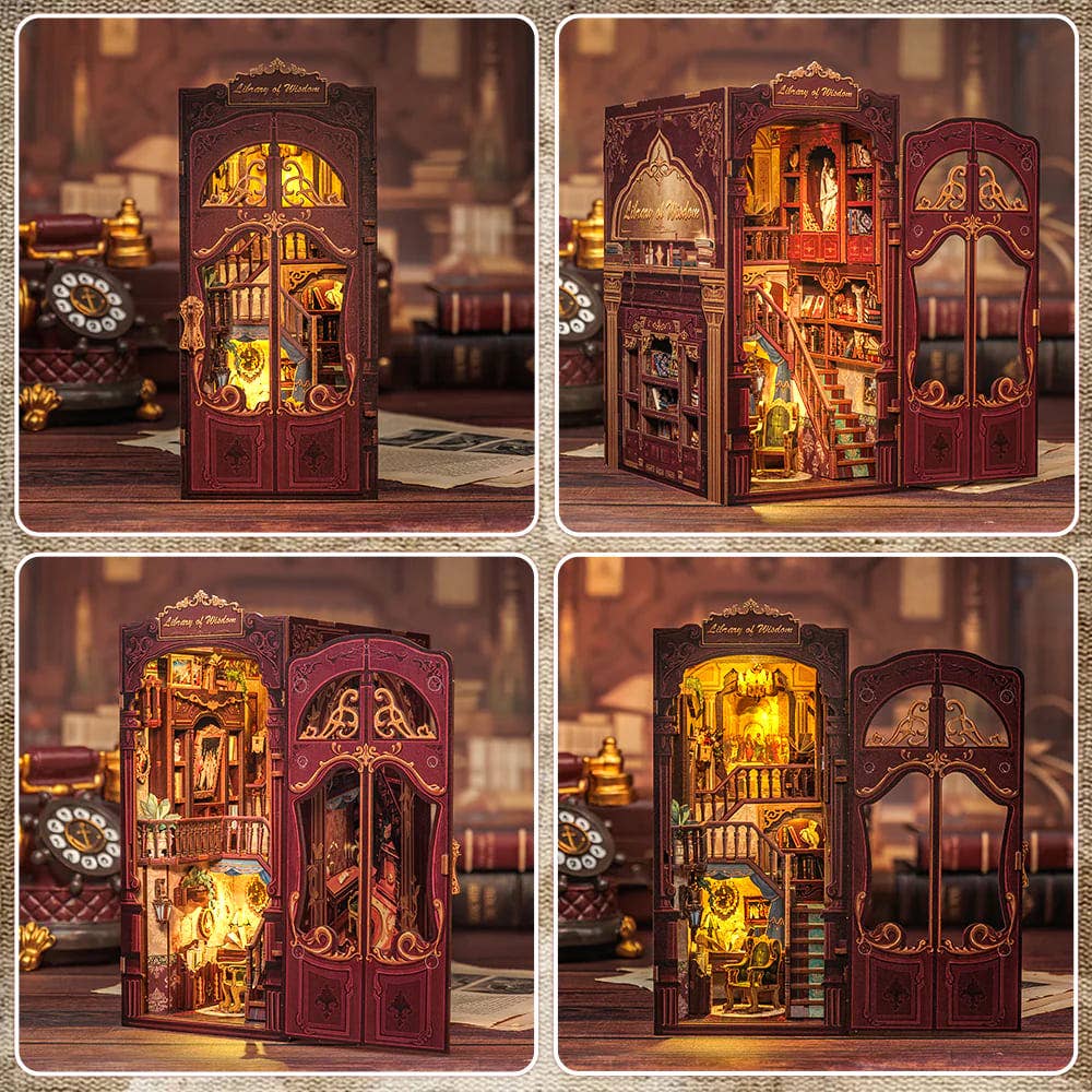 Library of Wisdom - Book Nook CUTEBEE