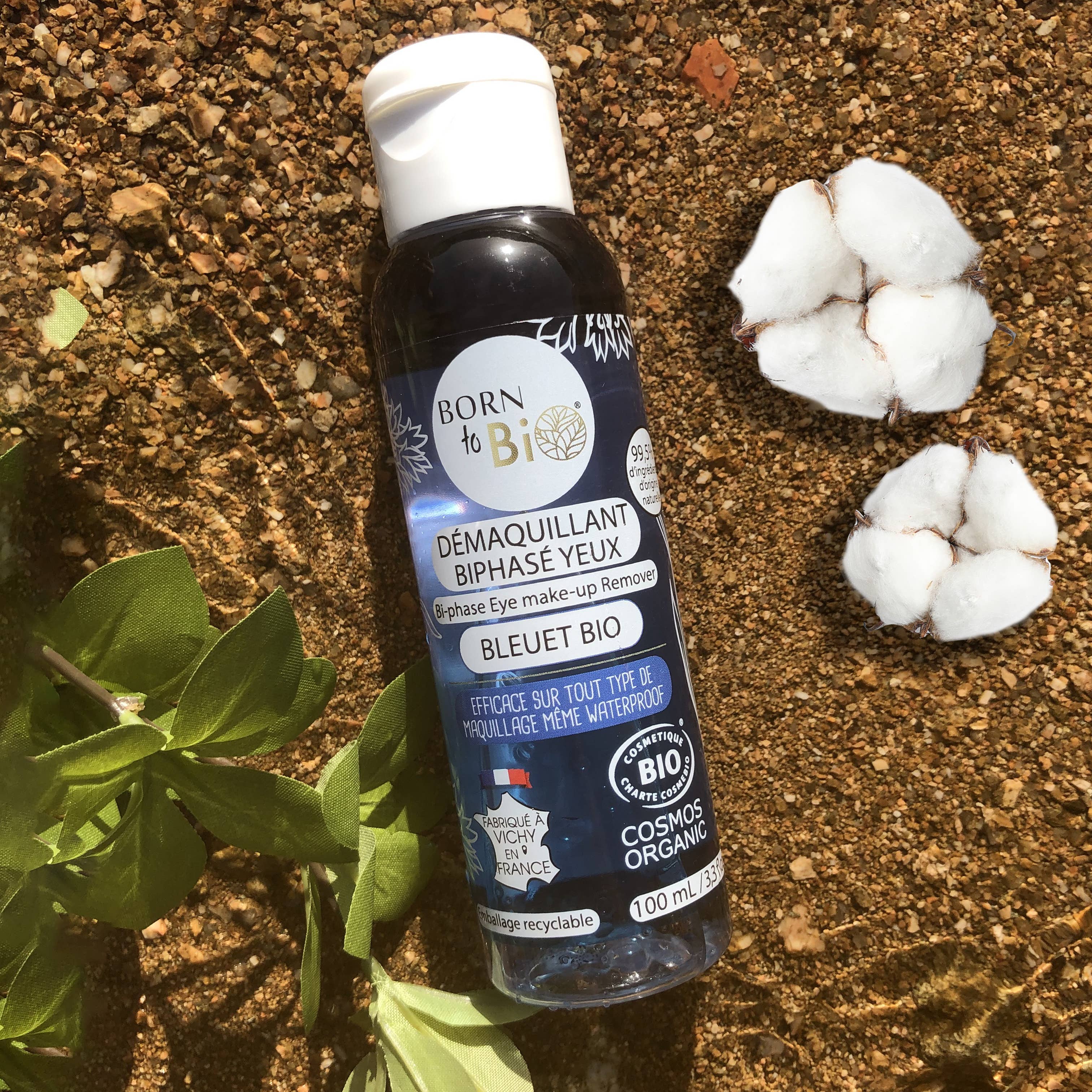 Démaquillant biphasé Yeux Bleuet Bio Cosmos Organic