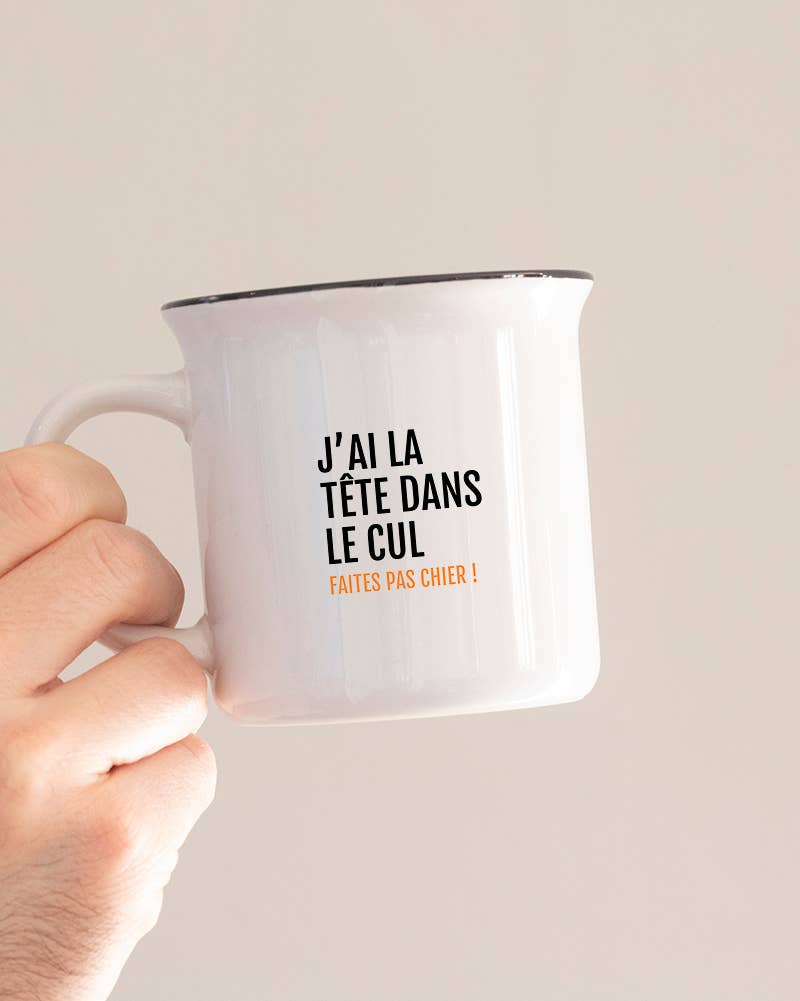 Mug J'ai la tête dans le cul / Rentrée