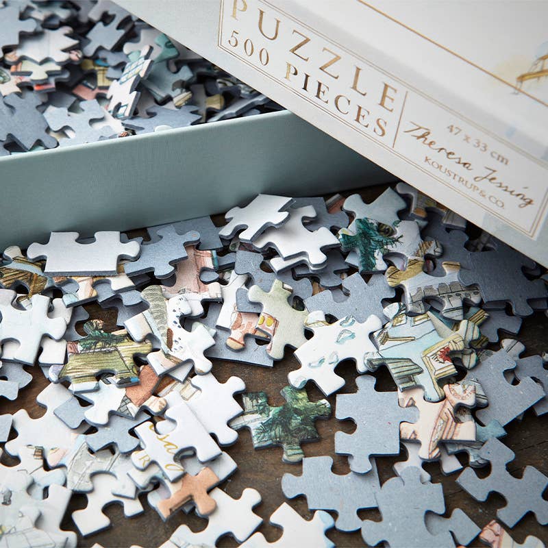 Puzzle 1000 pièces Souvenirs du Danemark