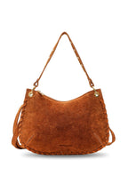 Sac JOËLLE SUEDE - 4187: Chocolat