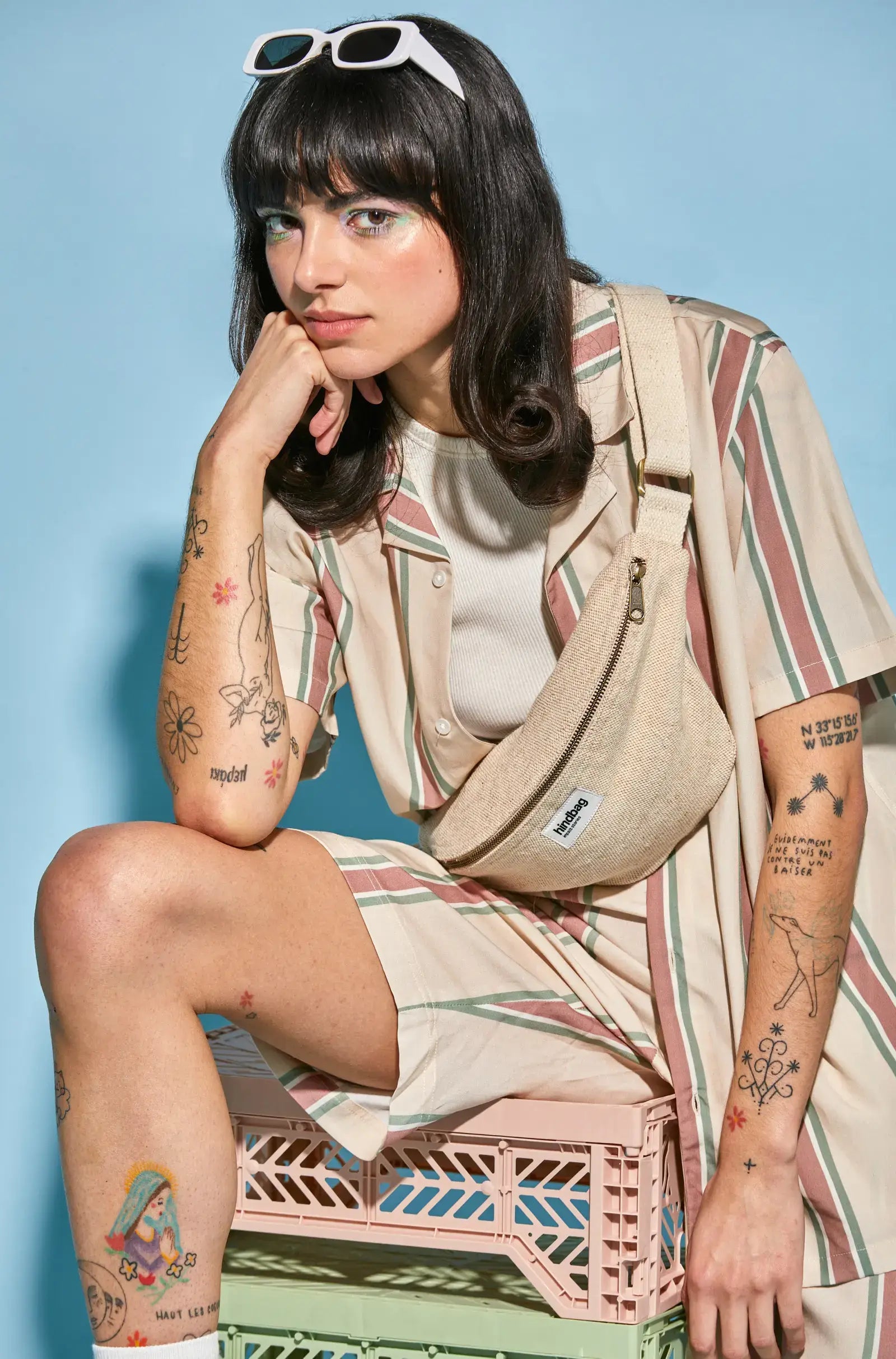 Sac banane Olivia: Sauge