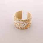 Bracelet Ajustable Perles Perles: Bleu