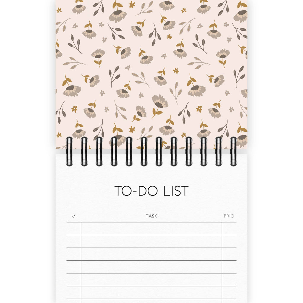 Motif floral To-Do Boho n° 2 A6