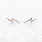 Boucles d'oreilles Éclair Acier: Or