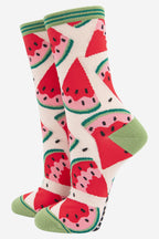 Coffret cadeau de chaussettes en bambou aux fruits tropicaux pour femmes: ROYAUME-UNI 3-7 | UE 36-40 | ÉTATS-UNIS 5-9