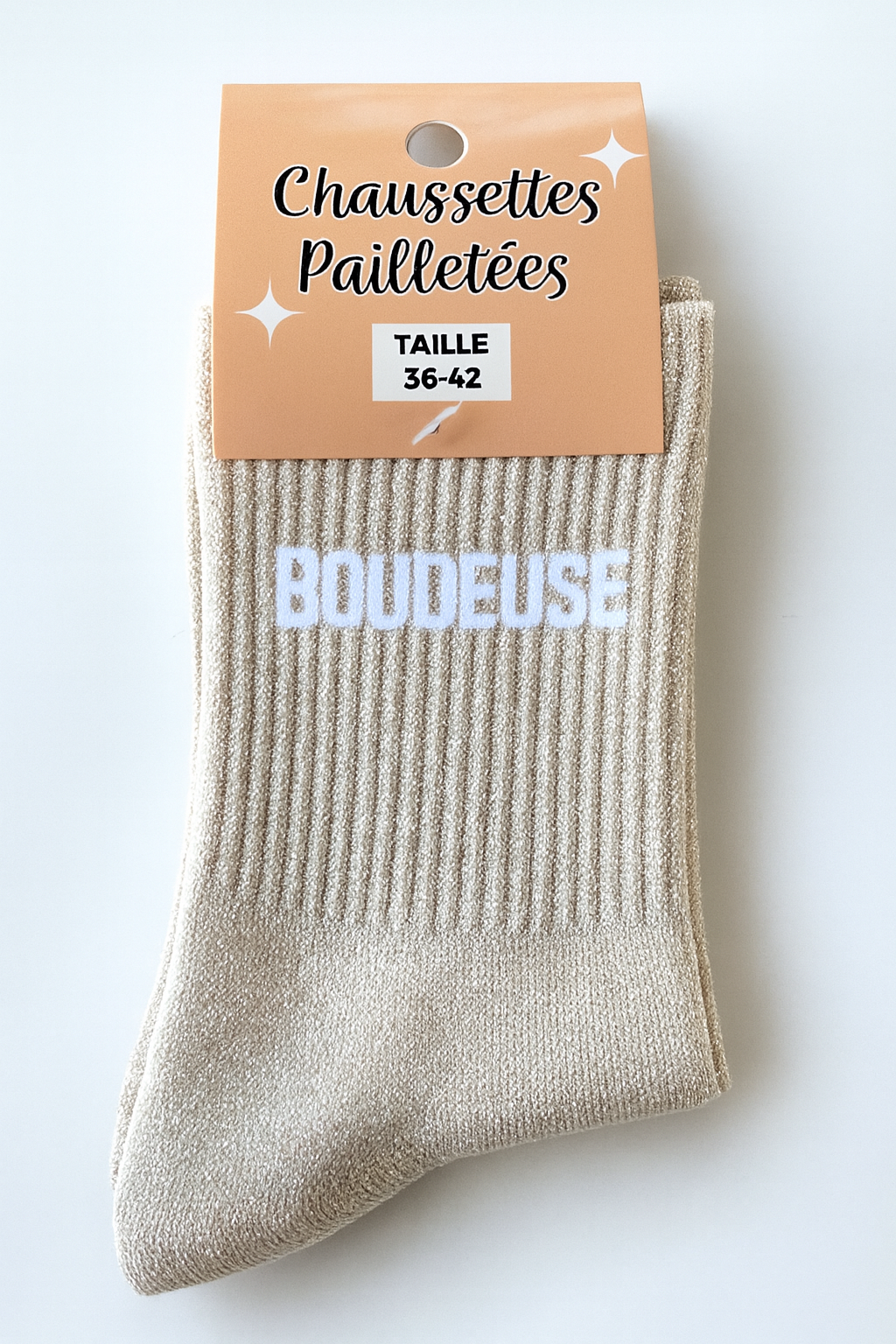 Chaussettes BOUDEUSE femme fille anniversaire noël AMI