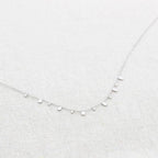 Collier en acier et pendentifs rectangulaires: Or