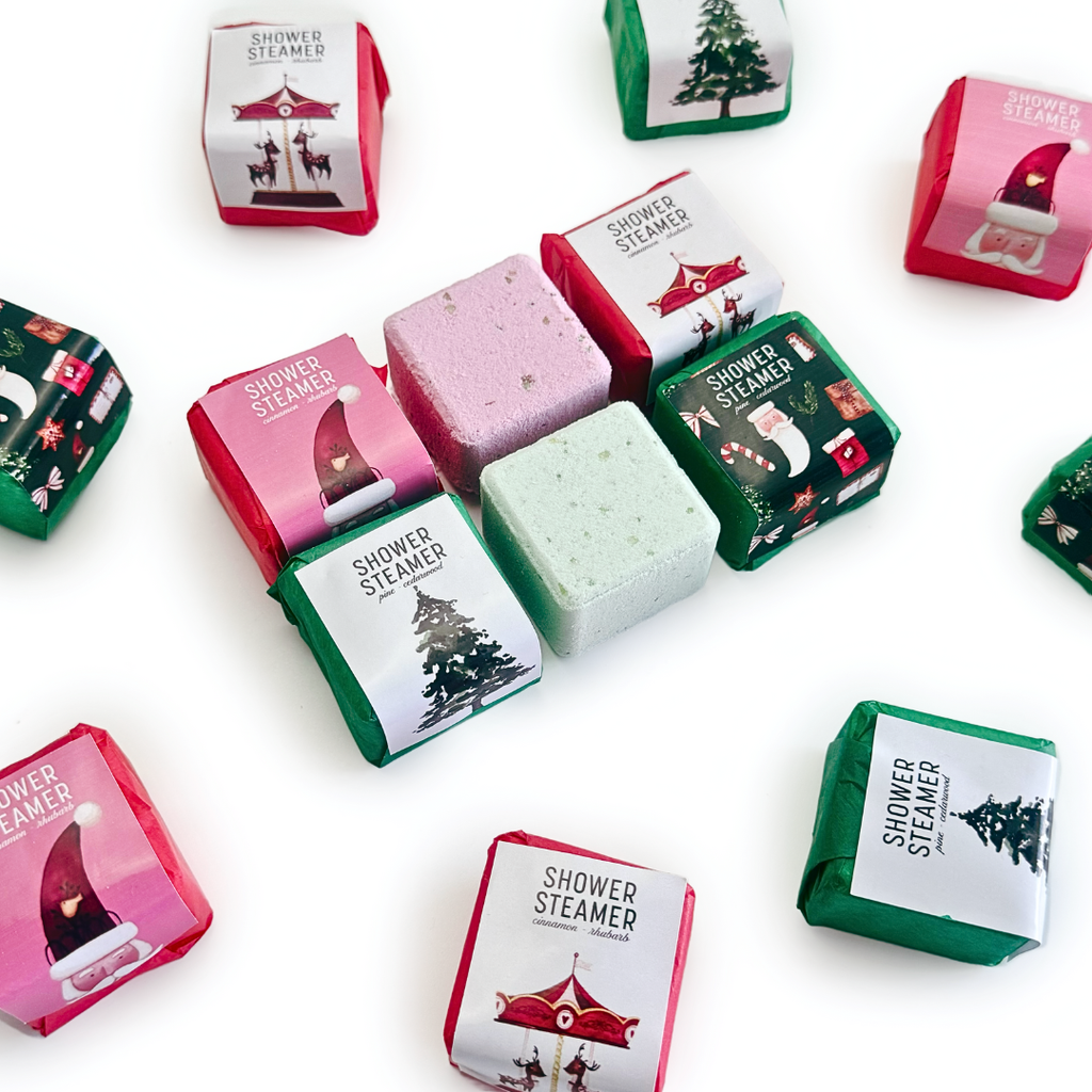 VAPEURS DE DOUCHE DE NOËL EN GROS 50g | Emballage individuel: MIX