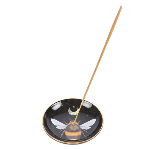 Assiette porte-encens en céramique Forest Bee