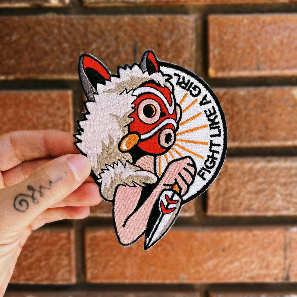Patch Mononoke Combattez comme une fille
