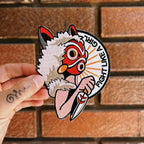 Patch Mononoke Combattez comme une fille