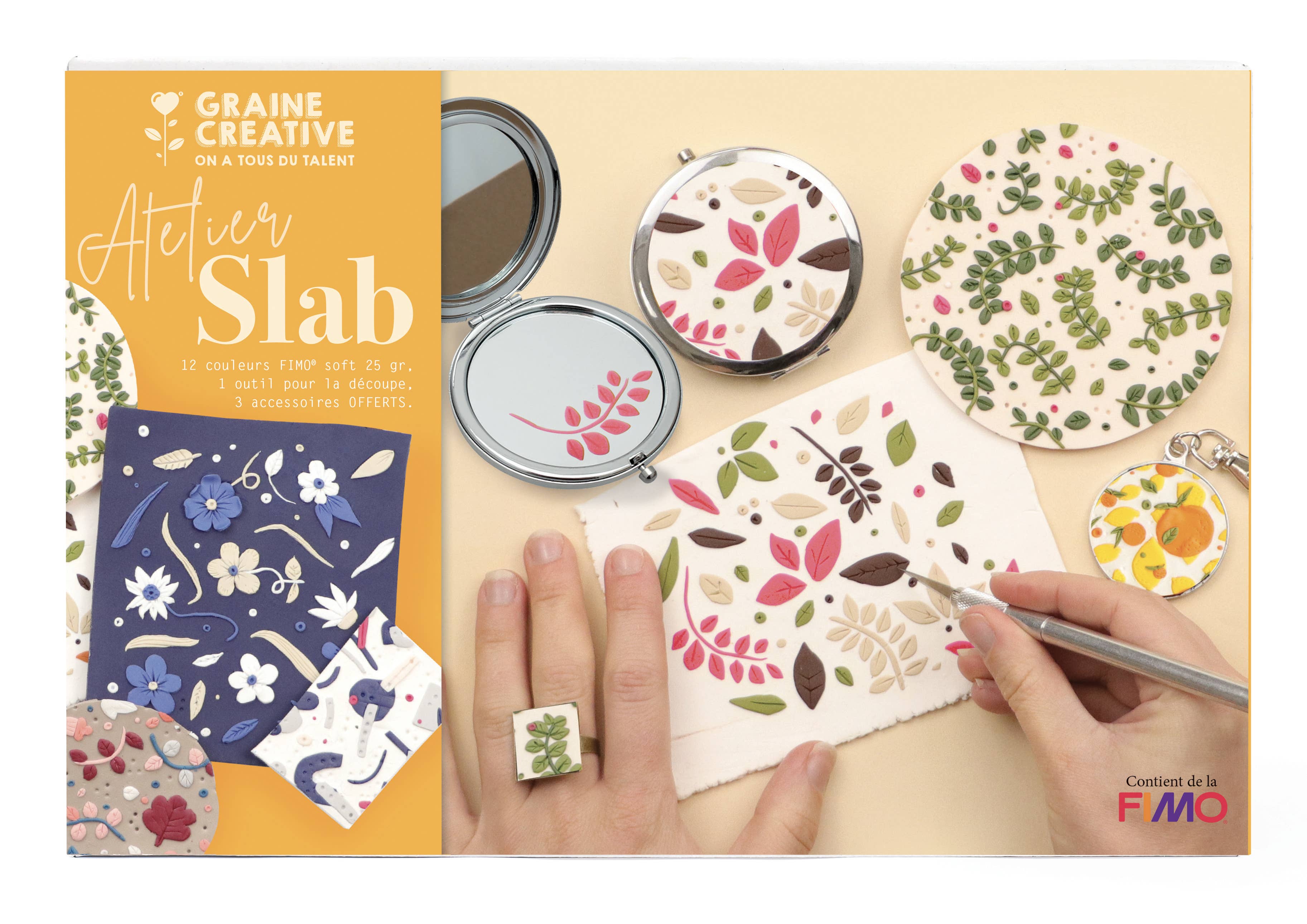 COFFRET FIMO TECHNIQUE SLAB