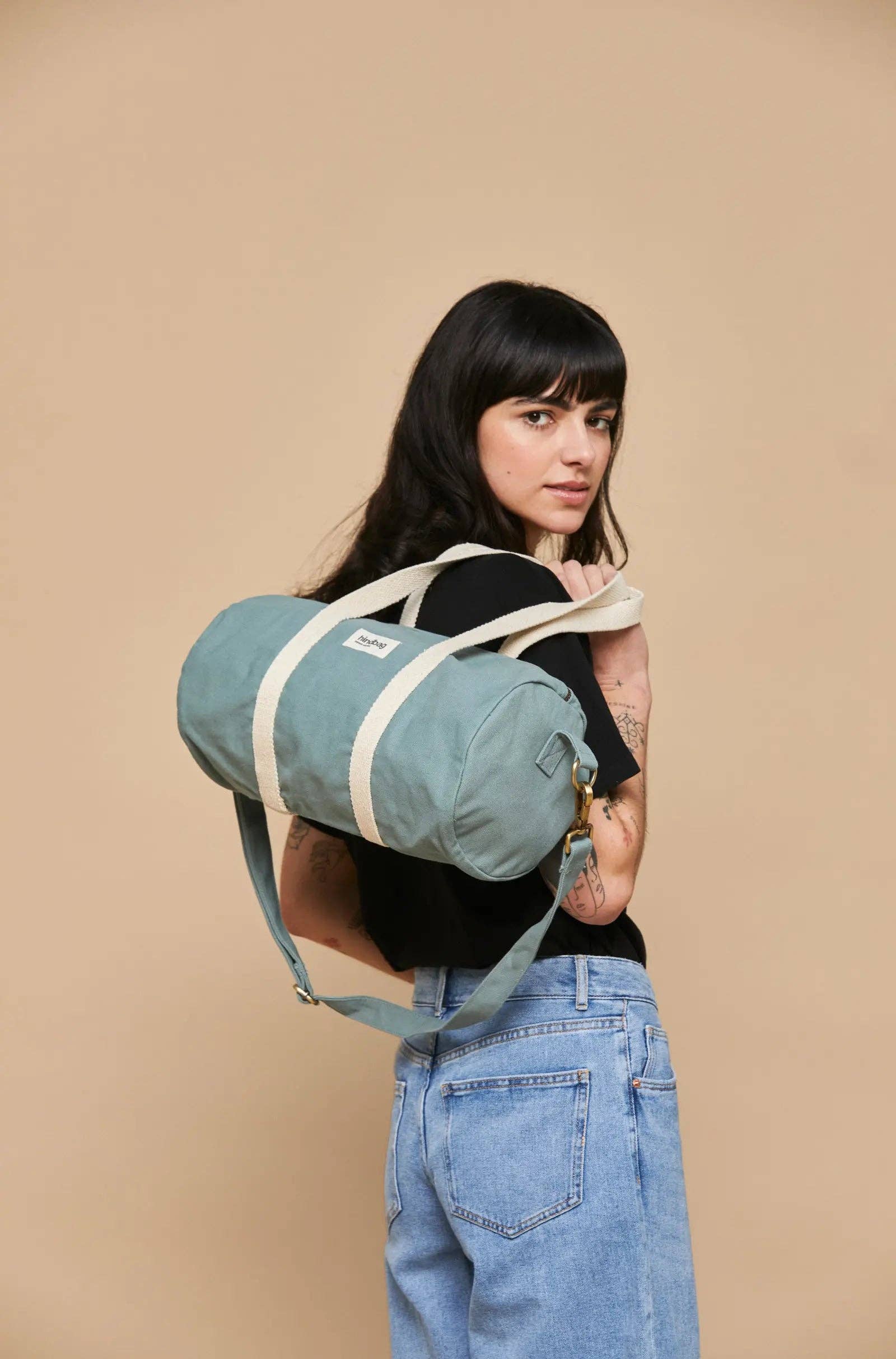 Mini sac polochon Simon: Blush