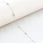 Collier Feuilles Acier: Or