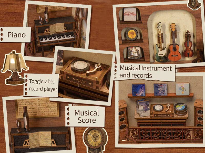 The Secret Rythm - Book Nook CUTEBEE