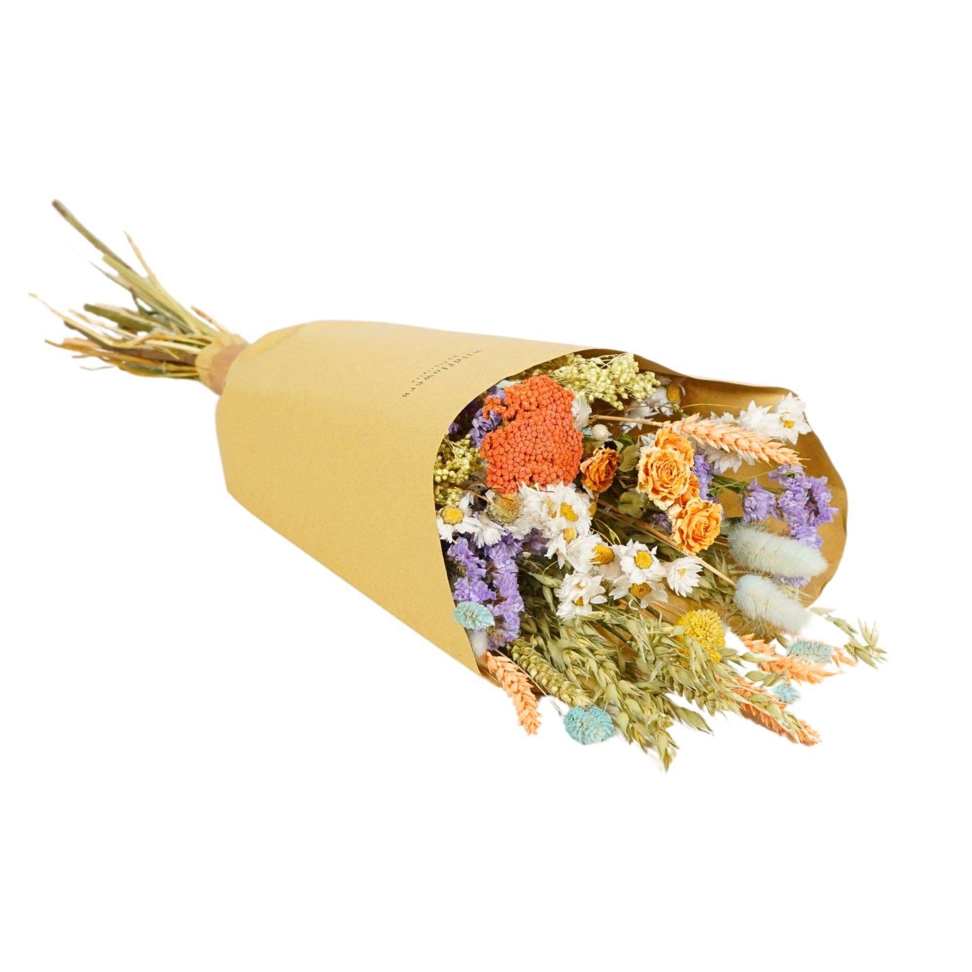 Fleurs séchées - Bouquet champêtre - Délice pastel: Petit