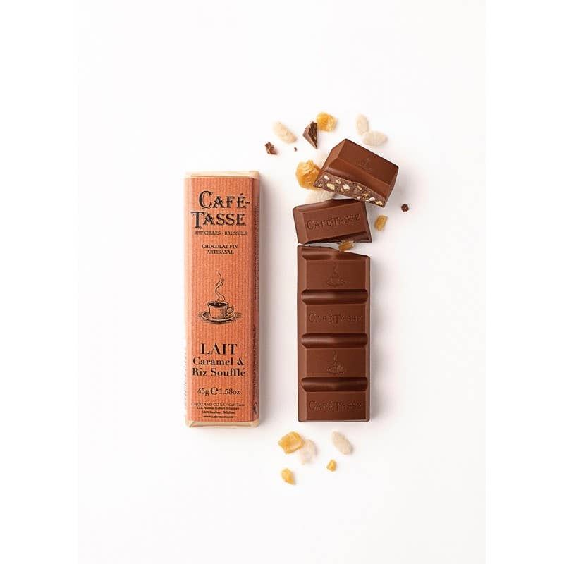 Lait Caramel et riz soufflé