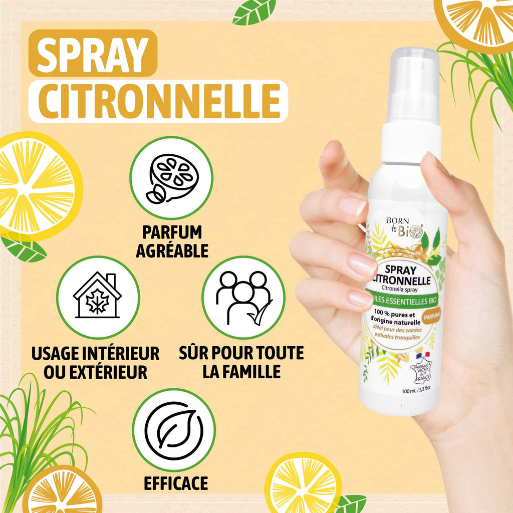 SPRAY CITRONNELLE - 100ml