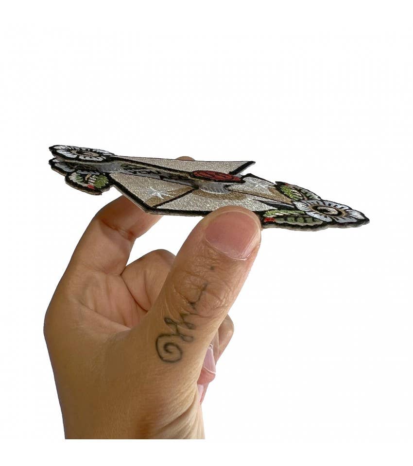 Ensemble de patchs à lettres acceptés à Poudlard par La Barbuda