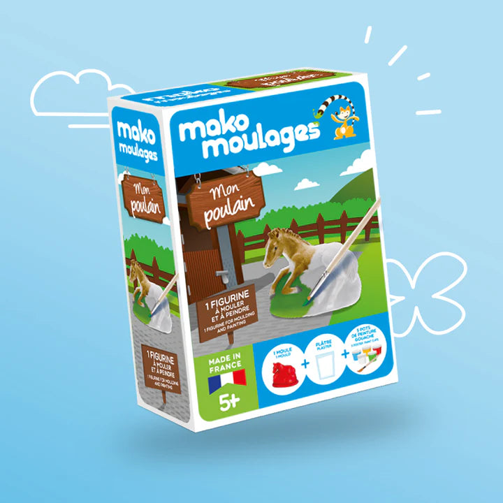 Figurine à mouler et à peindre Mon Poulain