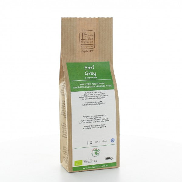 Thé vert Earl Grey /100g
